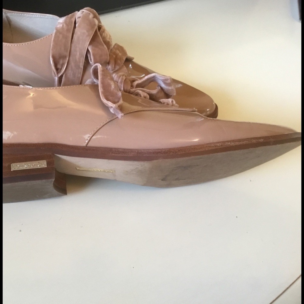 Leather oxfords